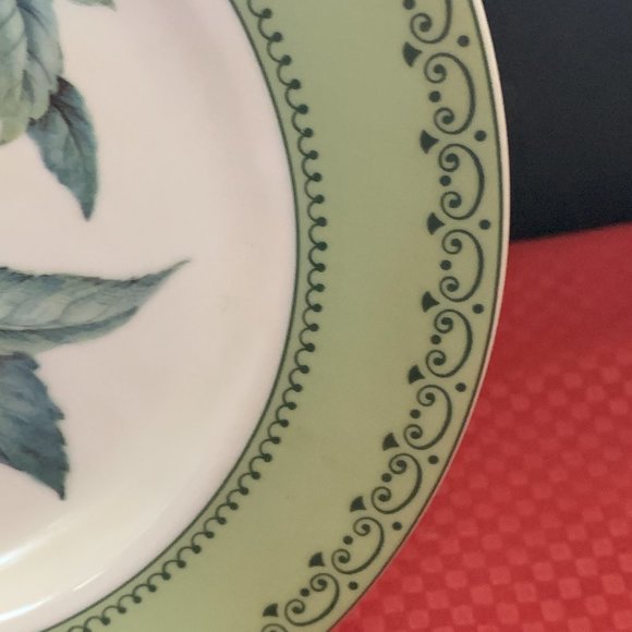 ANDREA BY SADEK WITHERTHUR ADAPTATION FRUIT DESIGN collectible plate, peach - Picture 3 of 5